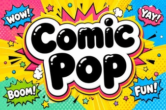 Free & Fun Comic Pop Fonts for Creative Projects