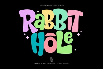 Rabbit Hole Font: Typography for Creative Projects