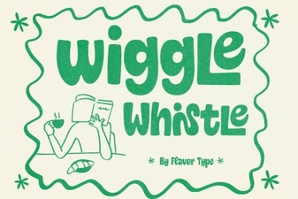 Wiggle Whistle Font: Free Fun for Your Design Projects