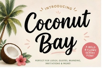 Discovering Coconut Bay: Font Design and Ideas