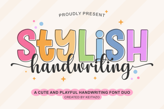 Creative Fonts for Stylish Handwriting Projects